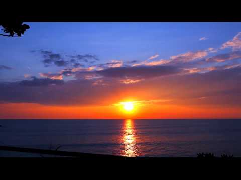 The brilliancy of the colors | Panoramic sunset timelapse 4k