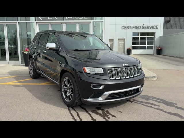 2014 Jeep Grand Cherokee Summit in Cars & Trucks in Edmonton
