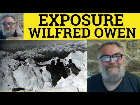 🔵 Wilfred Owen Exposure by Wilfred Owen - Analysis Reading Explanation - Exposure Wilfred Owen