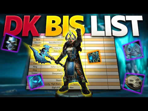 Death Knight ICC BiS Lists & Gearing Guide (ALL SPECS)