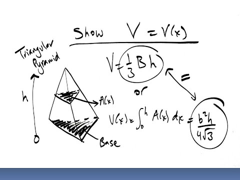 Triangular Pyramid Volume Formulae & Reconciliation