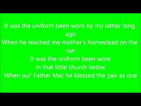 Broad Black Brimmer with lyrics