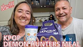 New! McDonald's KPop Demon Hunters Meal With The Derpy McFlurry! Reaction And Full Review!