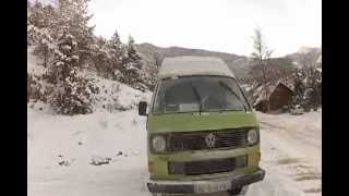 preview picture of video 'T3 syncro dans la neige'
