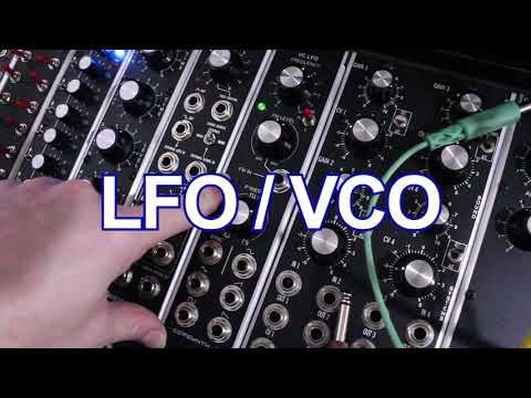 LFOs & VCOs - Basic Modular Tutorial Ft. Corsynth VC LFO