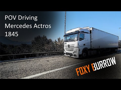 POV Driving Mercedes Actros 1845 - Collection