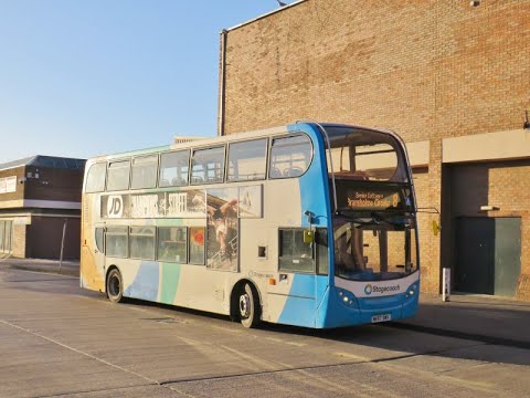 Stagecoach Hull 19211 NK57DWX on 8 to Bransholme 20250125 Part 1