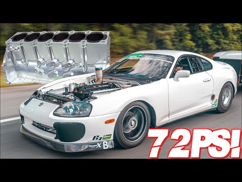 2000HP Billet 2JZ Engine Teardown - Fastest Streetable Supra (70+psi and 10,600RPM)