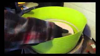 Bobzilla - Recycled Paint Spun Vinyl Art