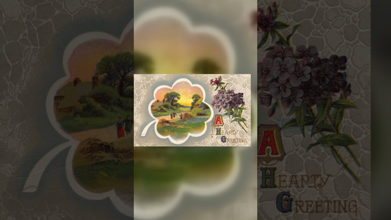 A Hearty Greeting, Divided Back Postcard, Wyoming to South Dakota, 1912 Video