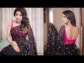 Actress Sakshi Agarwal Hot Saree Hot Scene Actress Saree Hot Backless
