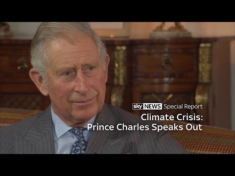 Prince Charles Speaks Out On Global Climate Crisis