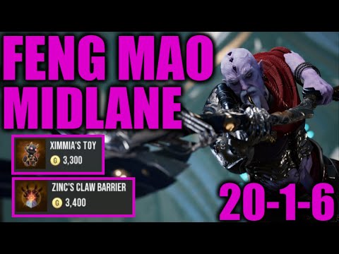 Dominating the Mid lane with Feng Mao  - Paragon: the Overprime