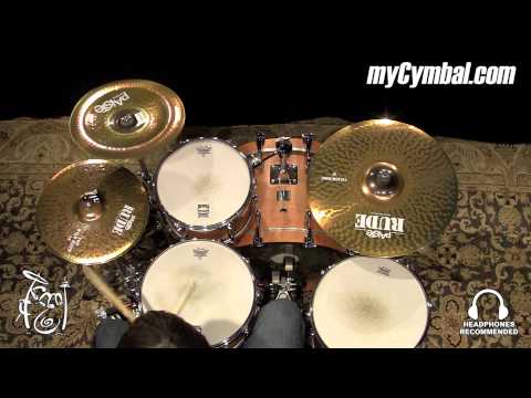 Демонстрация звучания Paiste Rude 14" Blast China