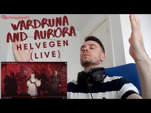 FIRST TIME hearing Wardruna and Aurora - Helvegen (LIVE)