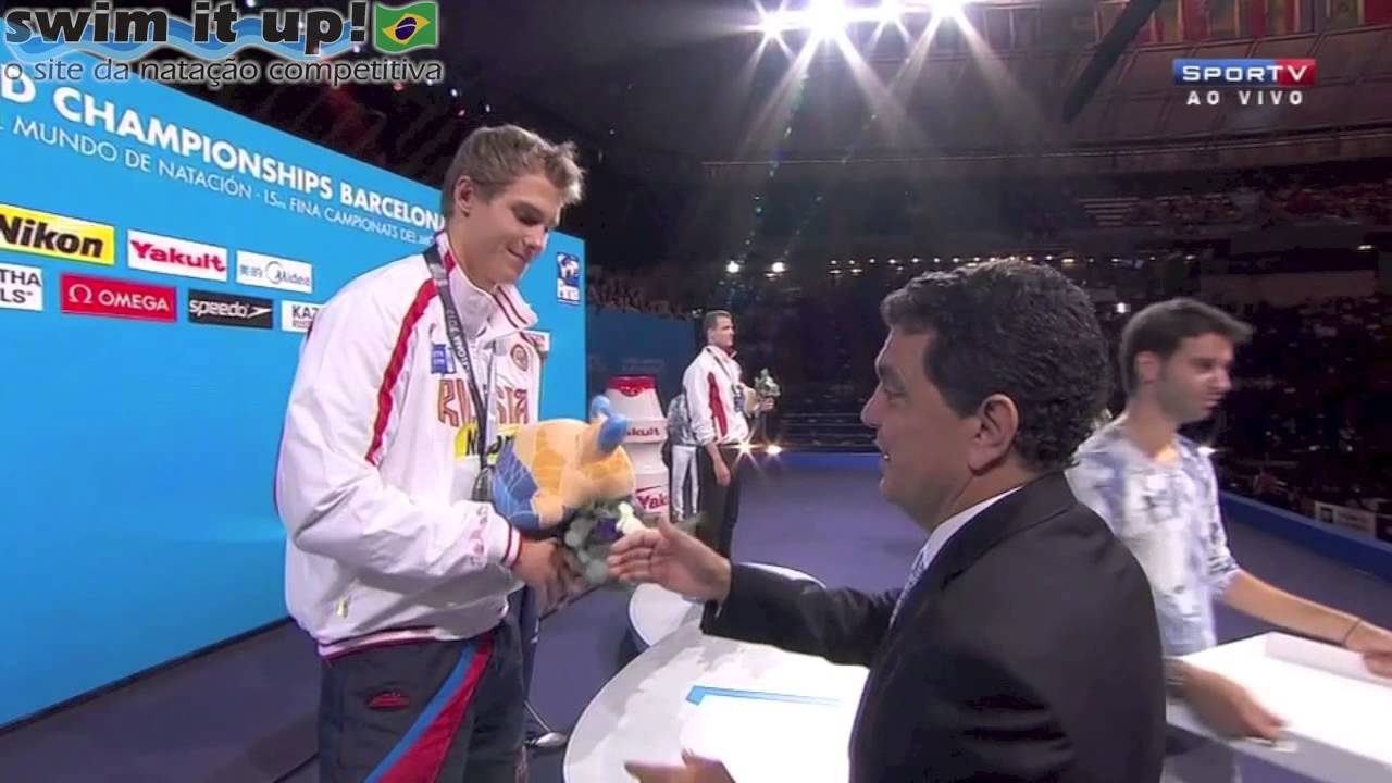 Tranmissão em HD da final dos 50 livre masculino com Cesar Cielo tricampeão mundial