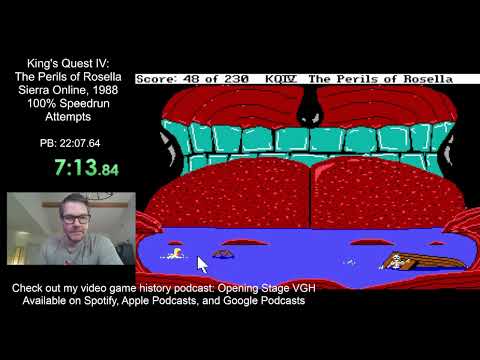 King's Quest IV: The Perils of Rosella - 100% Speedrun (21:54.23)