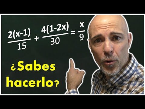 ECUACIONES DE PRIMER GRADO CON PARÉNTESIS Y FRACCIONES