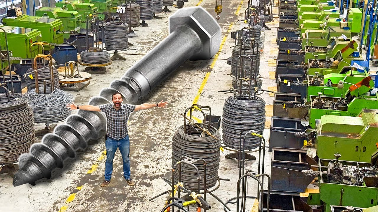 Como é fabricado o PARAFUSO