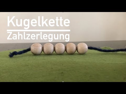 1. Klasse: Kugelkette Zahlzerlegung