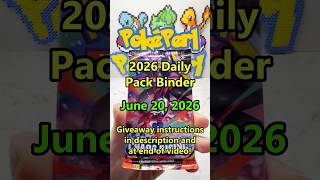 PokePerl 2026 Daily Pack Binder  - Episode 171 - 06/20/2026  #pokemon  #pokemontcg #pokemoncards