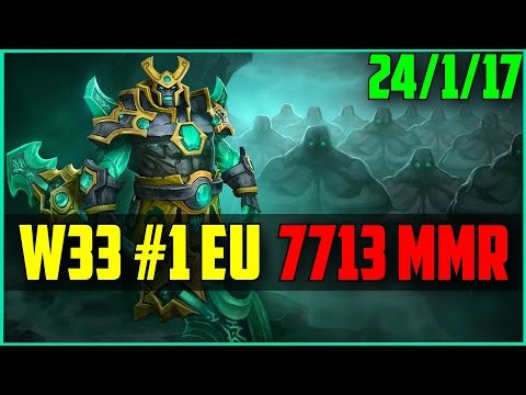 w33 Godlike Earth Spirit RANK 1 EU 7713MMR | Dota 2 Gameplay