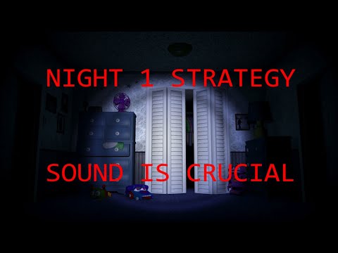 How to beat FNaF 4 - Night 1 Walkthrough | FNaF Academy