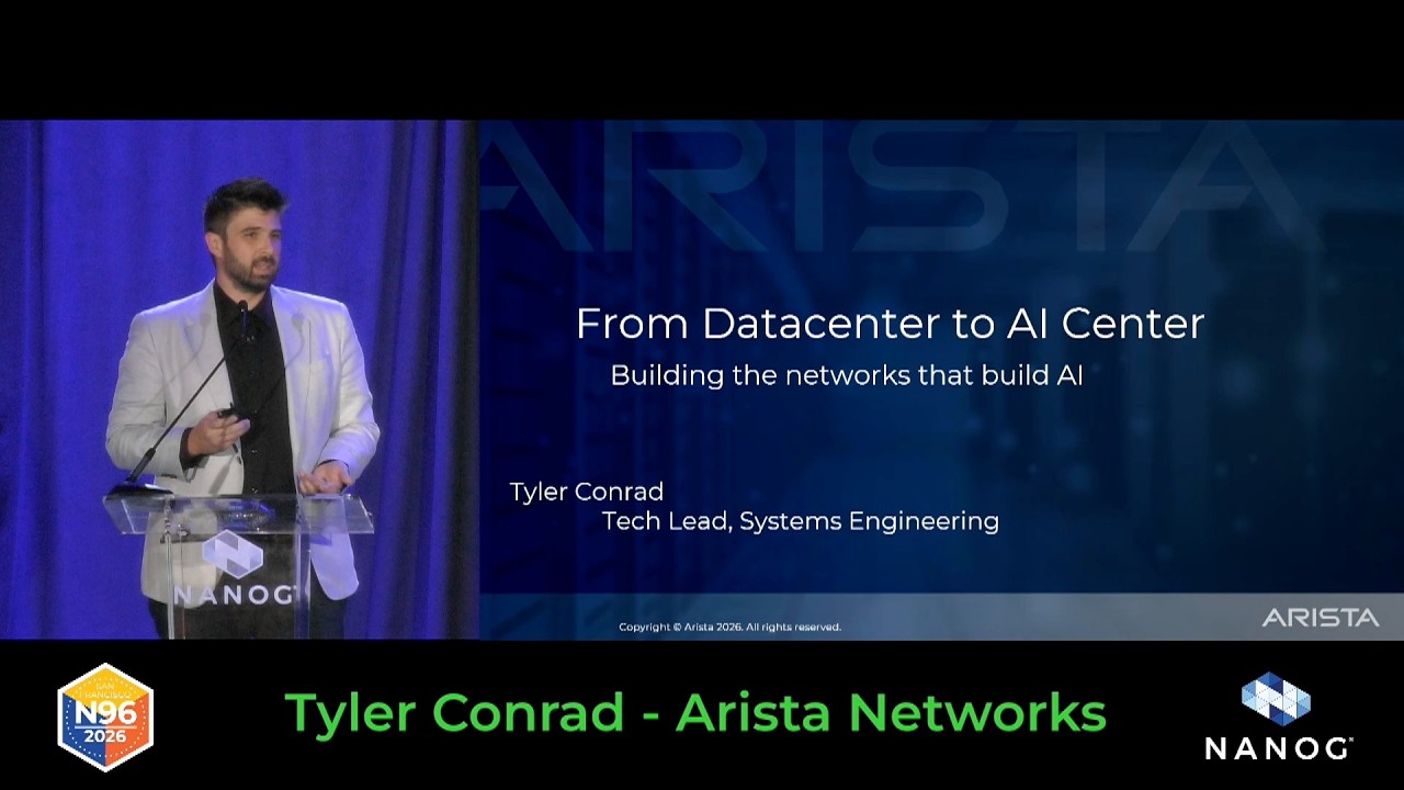 From Datacenter to AI Center, building the networks that build AI