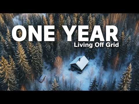 ONE YEAR | Renovating an Abandoned Log Cabin in the Finnish Wilderness