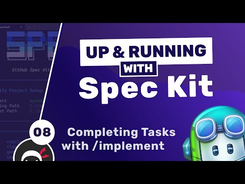 Up Running with GitHub Spec Kit 1 Intro Setup