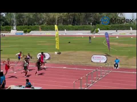Gabriel Constantino, campeão nos 110m com barreiras,  brilha no Meeting de Lisboa!