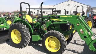 2024 John Deere 5067E Open Station Tractor w/ Loader! Like New! For Sale by Mast Tractor Sales