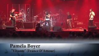 Paméla Boyer, cover de «Vivante» (France D&#39;Amour)