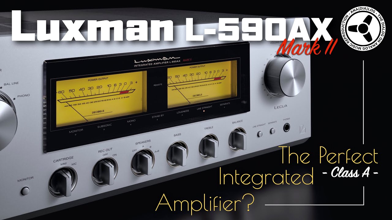 video Amply nghe nhạc Luxman L-590AXII chính hãng 0