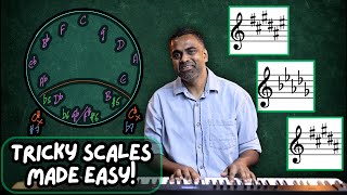 How to Play those “TRICKY” Scales on the Piano with EASE