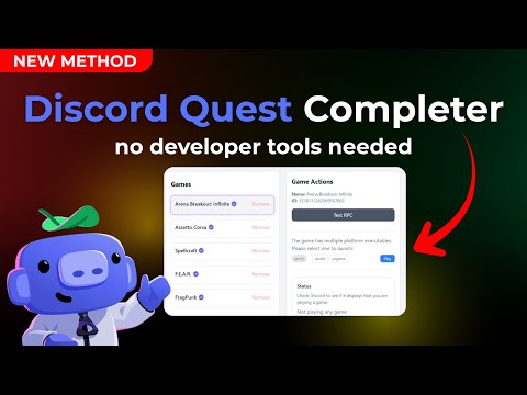 Discord Quest Completer Tool (NEW METHOD)