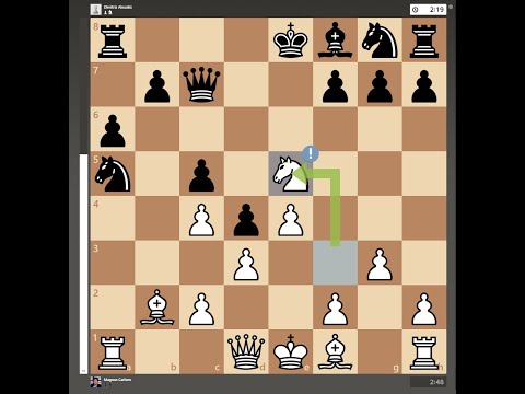 MAGNUS CARLSEN VS DIMITRIS ALEXAKIS (2025 YR.)