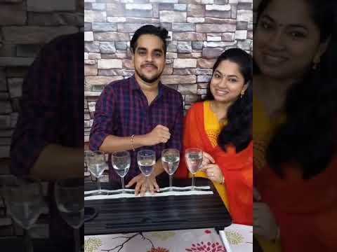 Glass harp music || Indu Sreenath || Sreekesh Krishnan #shorts