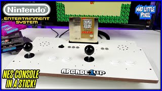 The MOST Interesting NES Console Ever! This Arcade Stick Plays Nintendo Cartridges!