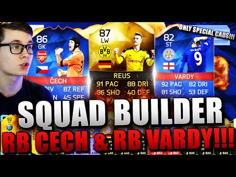 FIFA 16: ONLY SPECIAL CARDS SQUAD BUILDER DEUTSCH - FIFA 16 ULTIMATE TEAM - OMG RB CECH & RB VARDY!