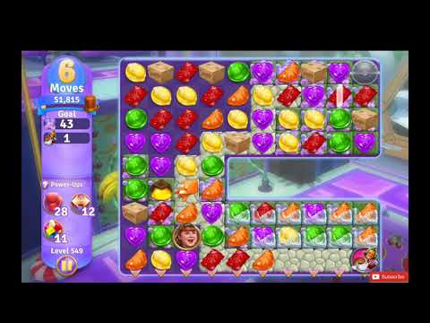 Wonka's World of Candy Level 549 NO BOOSTERS - A S GAMING ✔