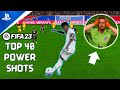 😱Top 40 FIFA 23 Best POWER SHOT 😱 GOALS COMPILATION PS5™