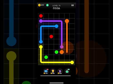 Dot knot - Line & colour puzzle Level 74, 75 & 76 - YouTube