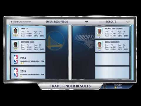 NBA 2K14 MyGM Golden State Warriors Ep. 7: Trade Exploring