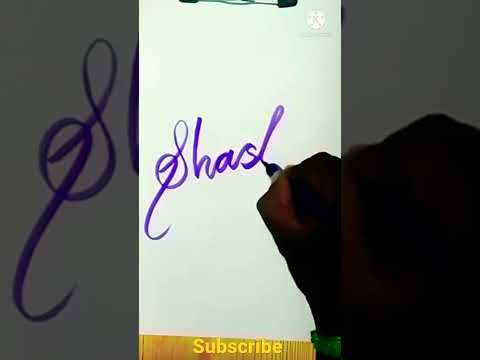 ✍️✍️✍️name writing/ shashini#shorts