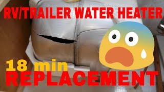 HOW TO REPLACE YOUR RV WATER HEATER