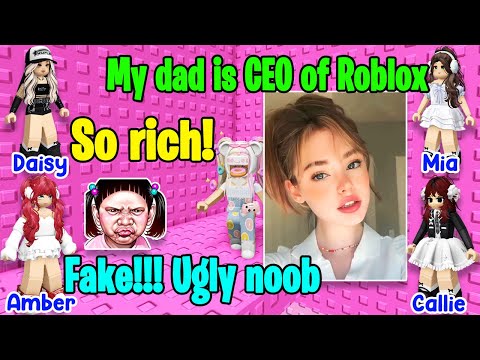👑 TEXT TO SPEECH 🎄 I'm The Roblox CEO's Daughter But Nobody Knows That 🌈 Roblox Story