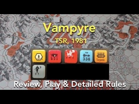 Vampyre (TSR) Board Game Review & How to Play