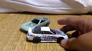 トミカ改造　ワンビア180sxと比べます
