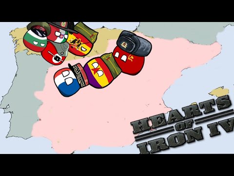 The Longest Spanish Civil War - Hoi4 MP In A Nutshell